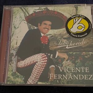 Vicente Fernandez. Lobo Herido. Sony CD